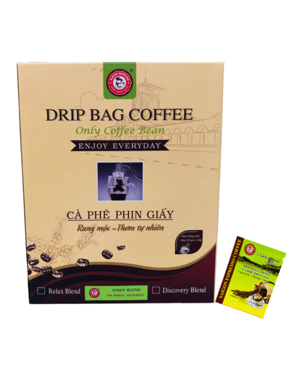 Cà phê phin giấy – Enjoy Blend